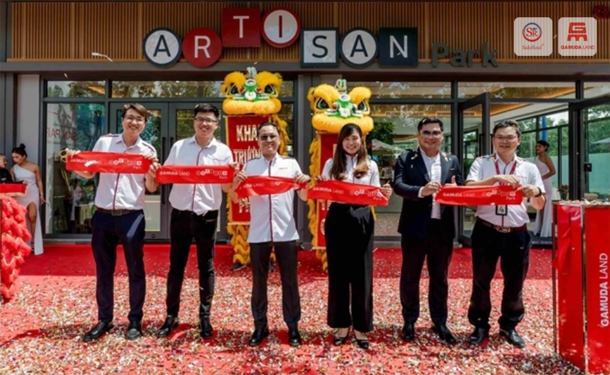 khai truong sales gallery artisan park
